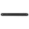 Gliderite Hardware 9-1/2 in. Matte Black Rounded Back Plate 7-9/16 in. Center to Center - 9343-192-MB 9343-192-MB-1 - alternate 1
